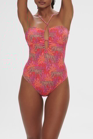 Maillot 1 pièce Agathe - Fuchsia