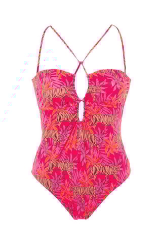 Maillot 1 pièce Agathe - Fuchsia