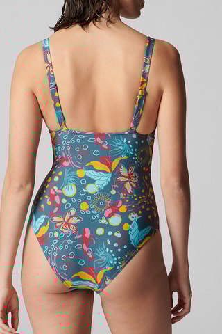 Maillot 1 pièce Neroli - Vert Lagune