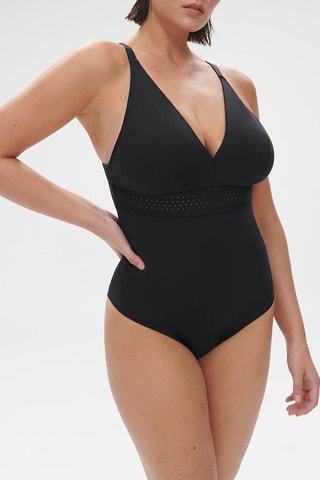 Maillot 1 pièce Hoya - Noir