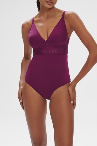 Maillot 1 pièce Hoya - Mûre