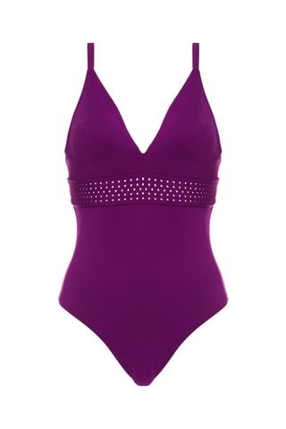 Maillot 1 pièce Hoya - Mûre