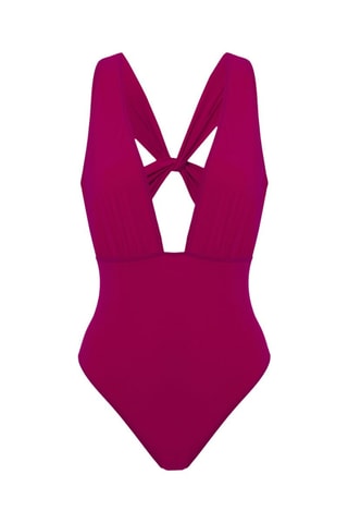 Maillot 1 pièce Mantra - Framboise