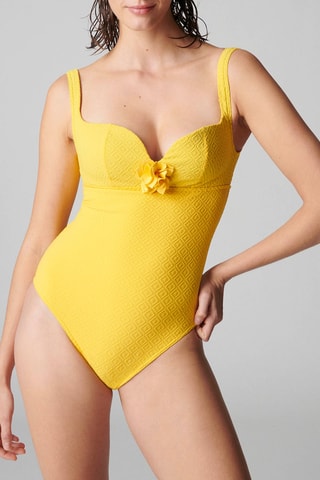 Maillot 1 pièce Dune - Jaune Mimosa