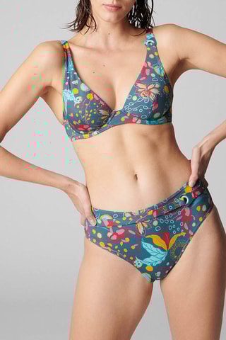 Haut de maillot Neroli - Vert lagune