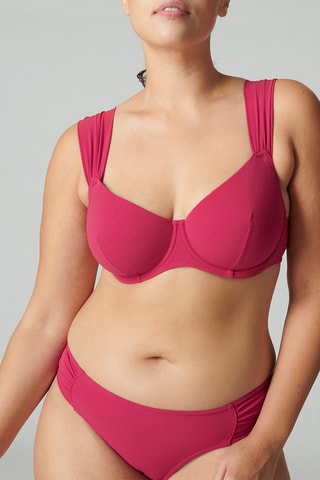 Haut de maillot Mantra - Framboise