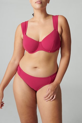 Haut de maillot Mantra - Framboise