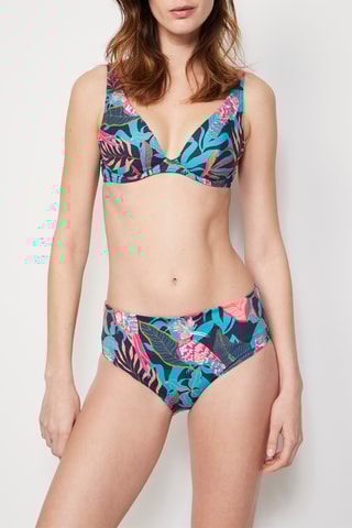 Haut de maillot Paradise - Bleu cosmos