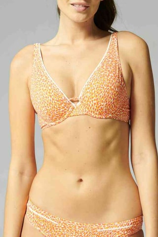 Haut de maillot push-up Divine - Orangeade