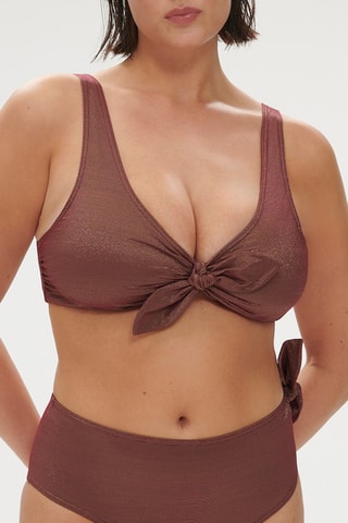 Haut de maillot Daphne - Violet