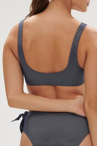 Haut de maillot Daphne - Gris foncé