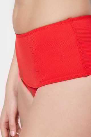 Bas de maillot taille haute Jane - Cherry