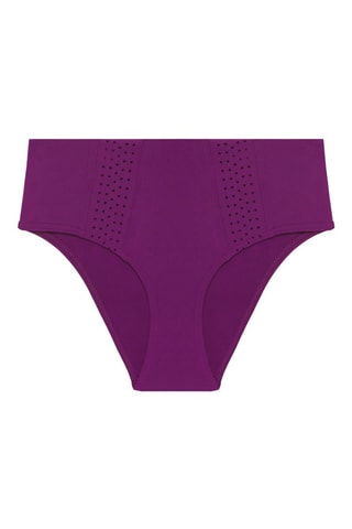 Bas de maillot taille haute Hoya - Violet