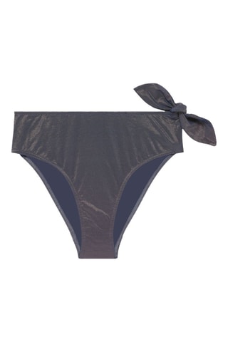 Bas de maillot taille haute Daphne - Gris foncé