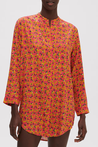 Chemise de nuit Songe - Rose et jaune