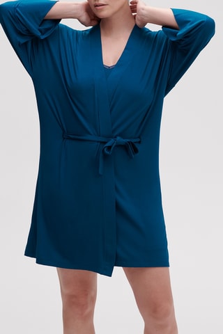 Déshabillé Aurore - Bleu pétrole