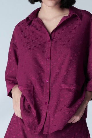 Chemise Caprice Syrah