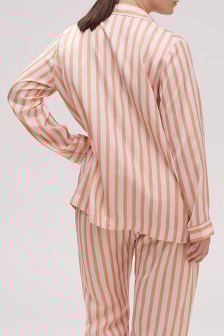 Veste de pyjama Caprice - Orane et écru