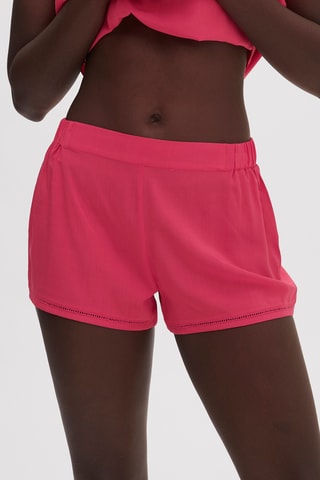 Short de pyjama taille haute Songe - Fuchsia