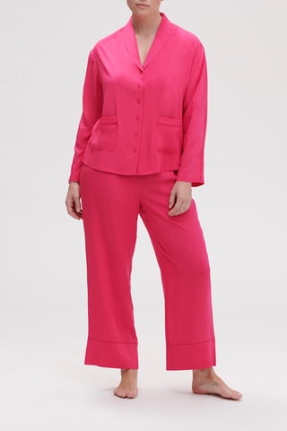 Pantalon de pyjama taille haute Songe - Fuchsia