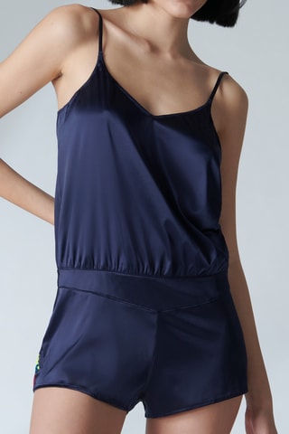 Combishort Elsa - Bleu nuit