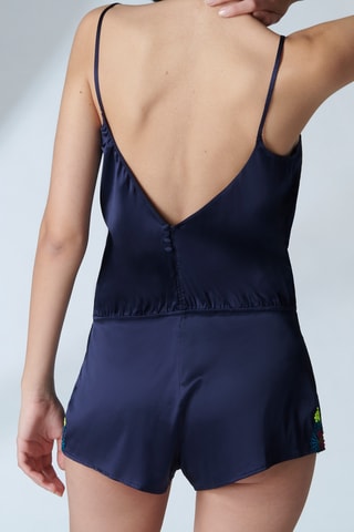 Combishort Elsa - Bleu nuit