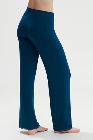 Pantalon de pyjama Aurore - Bleu pétrole