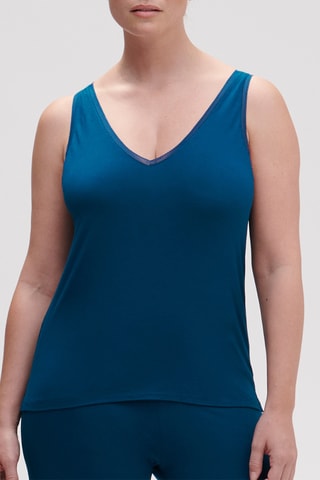 Top Aurore - Bleu pétrole