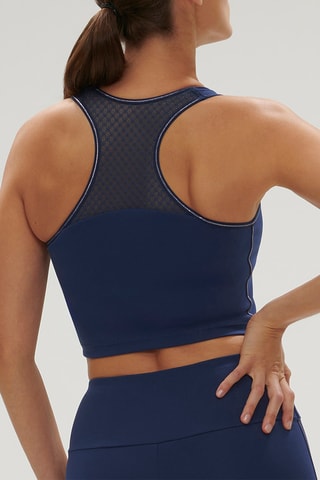 Top de pyjama Harmony - Bleu nuit