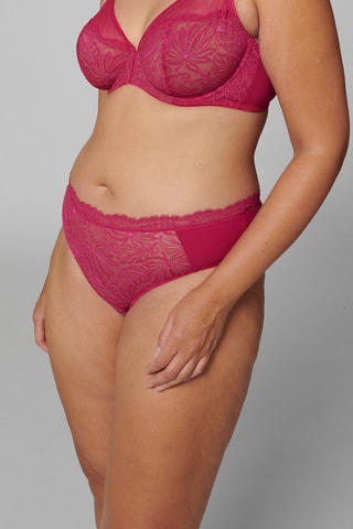 Culotte Exotica - Rouge framboise