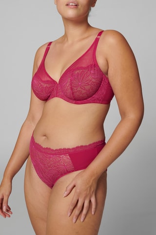 Culotte Exotica - Rouge framboise