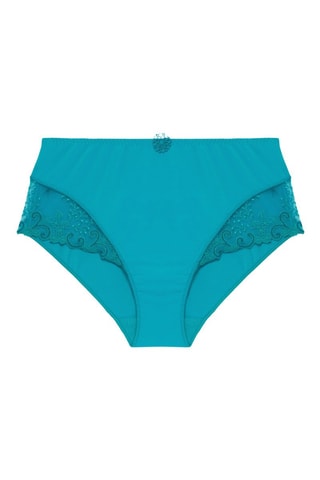 Culotte taille haute Delice - Turquoise