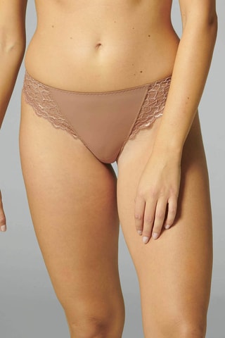 Tanga Caresse - Taupe clair