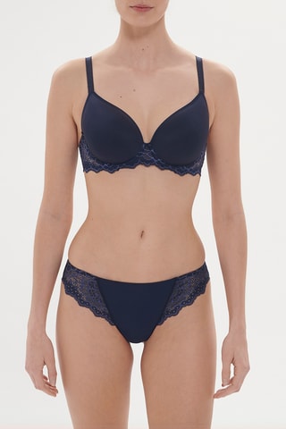 Tanga Caresse - Bleu marine