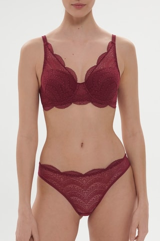 Soutien-gorge ampliforme Karma - Bordeaux