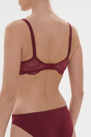 Soutien-gorge ampliforme Karma - Bordeaux