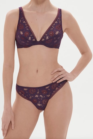 Tanga Festive - Violet