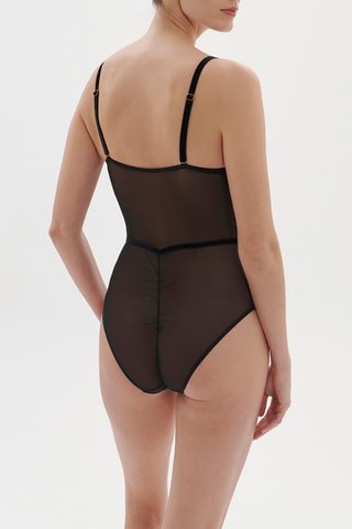 Body-culotte Scenario - Noir