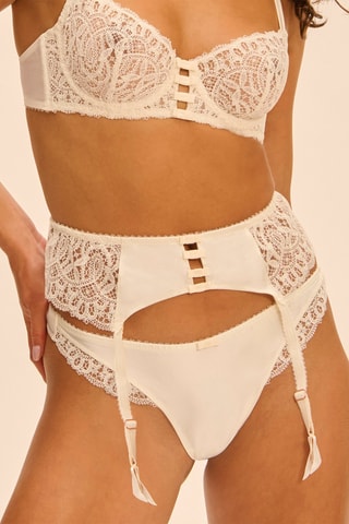 Porte-jarretelles Symphonie - Blanc