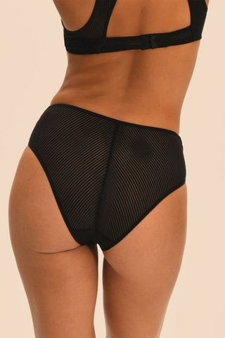 Culotte taille haute Angèle - Noir