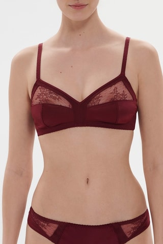 Soutien-gorge Ève - Bordeaux