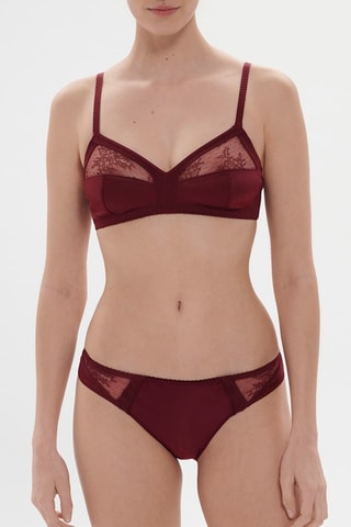 Soutien-gorge Ève - Bordeaux