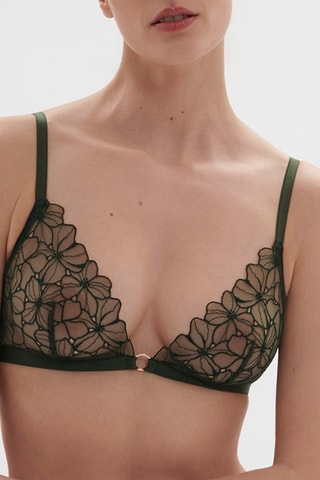 Soutien-gorge Jeanne - Vert foncé