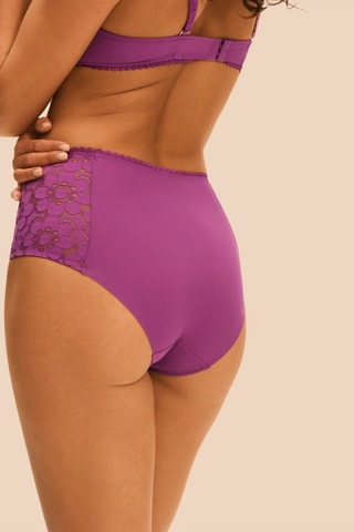 Culotte taille haute Oisive - Violet
