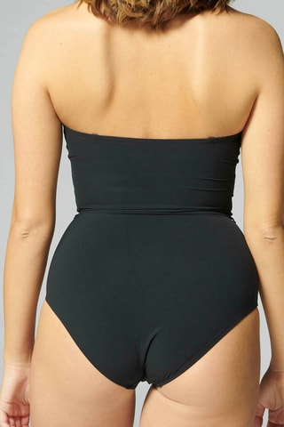Maillot 1 pièce bustier Bella - Noir