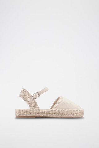 Espadrilles fermeture à boucle - Sable