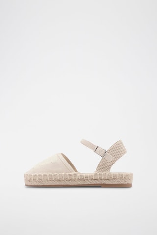 Espadrilles fermeture à boucle - Sable