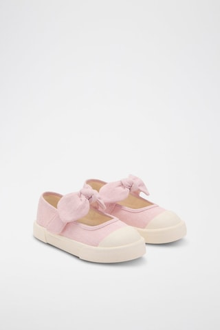 Tennis nœud - Rose pastel