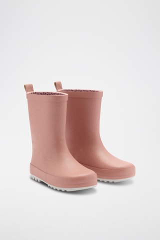 Bottes caoutchouc - Rose pastel