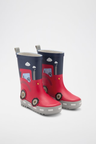 Bottes de pluie tracteur - Rouge